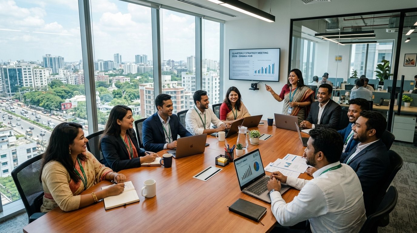 Professional Bangladeshi Corporate Team